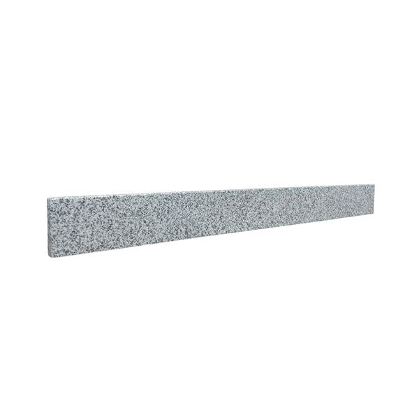 Bellaterra Home BACKSPLASH-GY-49 49" genuine stone backsplash, front view on a white background