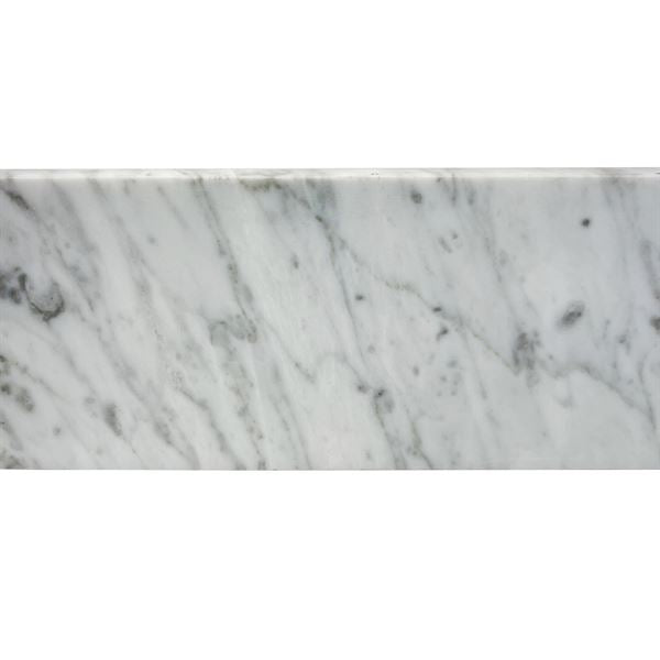 Bellaterra Home BACKSPLASH-WC-55 55" genuine stone backsplash, countertop and sink close-up