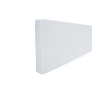 Bellaterra Home BACKSPLASH-WE-55 55" engineered stone backsplash, angled view on a white background