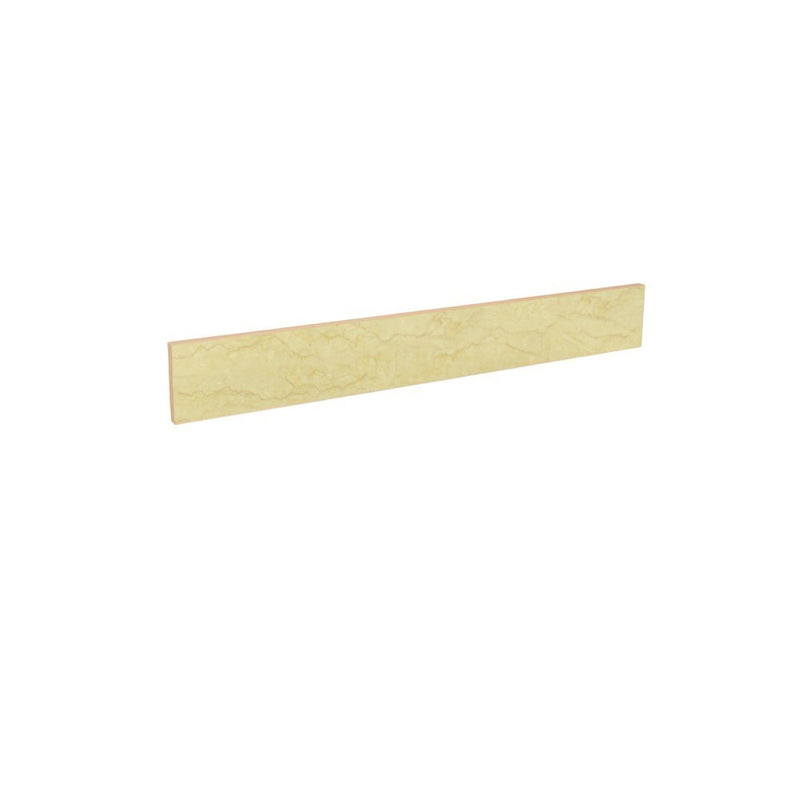 Bellaterra Home SIDESPLASH-CMM-21 21" genuine stone backsplash, front view on a white background