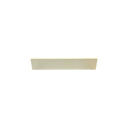 Bellaterra Home SIDESPLASH-CTCR-21 21" concrete backsplash, front view on a white background