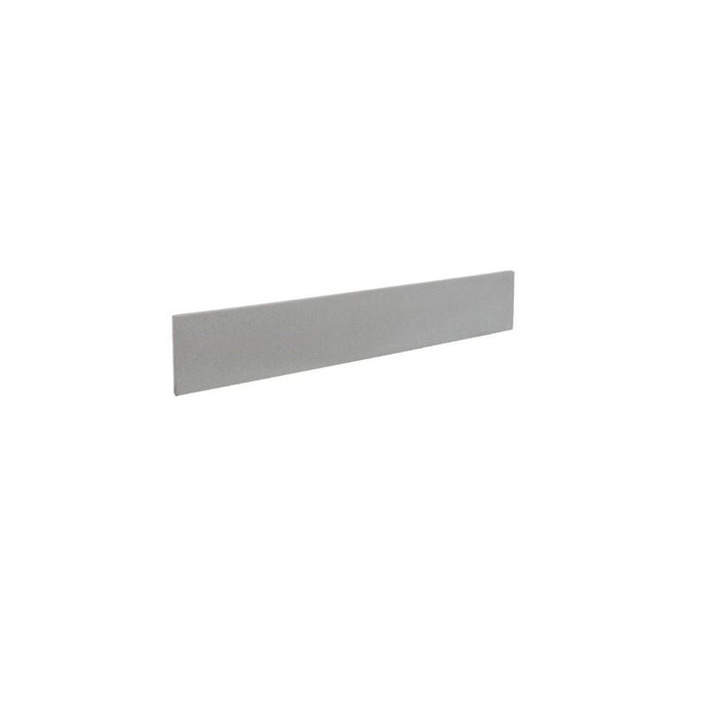 Bellaterra Home SIDESPLASH-CTDG-17 17" concrete backsplash, front view on a white background
