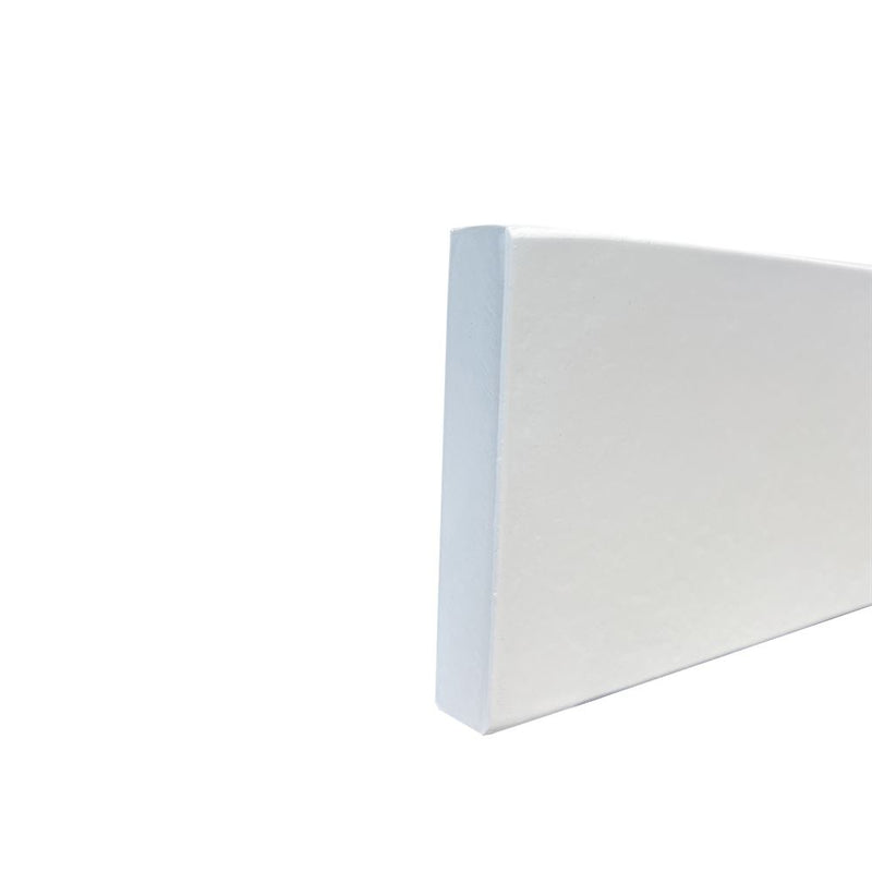 Bellaterra Home SIDESPLASH-CTWH-21 21" concrete backsplash, countertop edge close-up