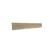 Bellaterra Home SIDESPLASH-TR-21 21" genuine stone backsplash, front view on a white background