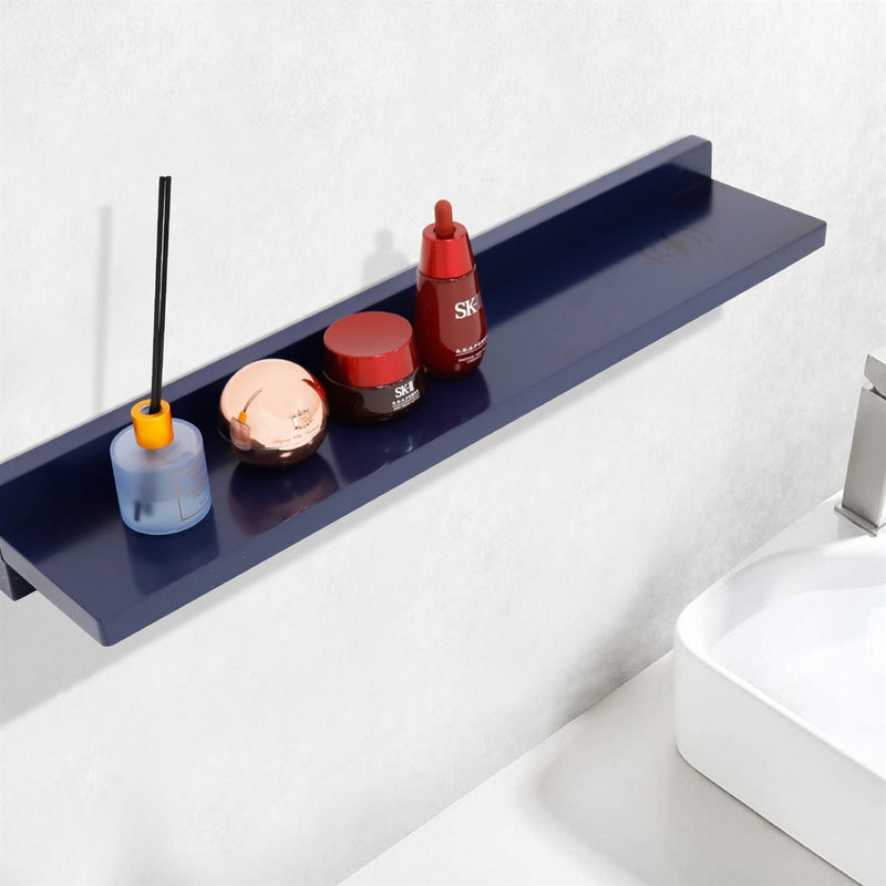 Bellaterra Home WS24-BU-315 23.5" storage cabinet, Blue, shelf on wall