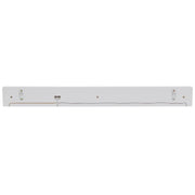Bellaterra Home WS24-WH-315 23.5" storage cabinet, White, shelf back