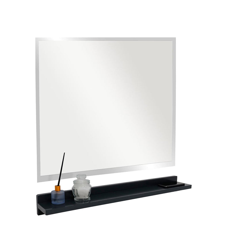 Bellaterra Home WS30-DG-315 30" storage cabinet, Dark Gray, front view on a white background