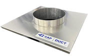 CAP Duct panel with a 12" round duct collar