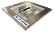 CAP Vision panel with clear window and roller assembly
