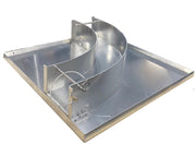 CAP Corner with curved cable guide and slide-out pins, part of the CAP-PACK