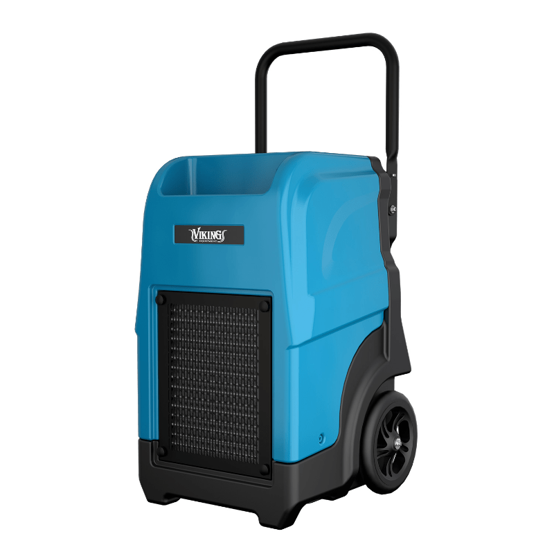 cd 90l lgr dehumidifier right angle view.