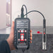 Tramex CMEX5 - Concrete Moisture Encounter CMEX5, an image depicting the CMEX5 moisture meter designed for measuring moisture levels in concrete. The device features a digital display, multiple buttons, and an attached probe, all set against a neutral background, showcasing its sleek design and functionality.