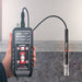 Tramex Hygro-i2 RH Probes - HIPP Detailed view of the Tramex Hygro-i2 RH probe with an in-situ cut away sleeve for measuring relative humidity in concrete floors, showcasing its design and functionality.