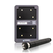 Tramex Concrete Determinator Kit - CDK Image showing a concrete moisture probe with an angled front plate. The probe is designed for measuring moisture levels in concrete surfaces, featuring a robust construction for durability.