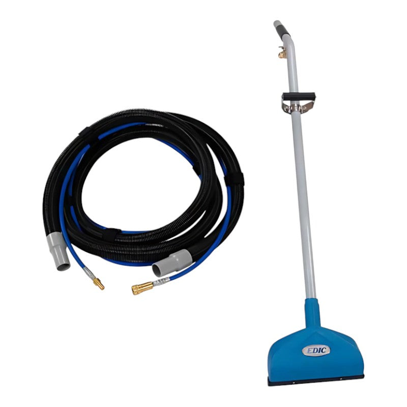 complete kit edic 2501ack triton carpet wand and 25 vacuum hose assembly for professional carpet cleaning.