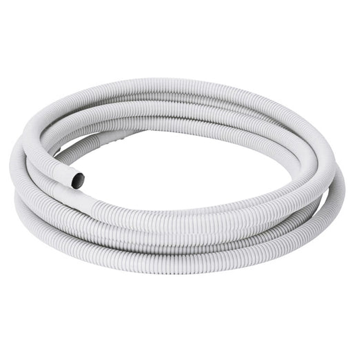 Coil of CoolGuard oyster white corrugated condensate drain line