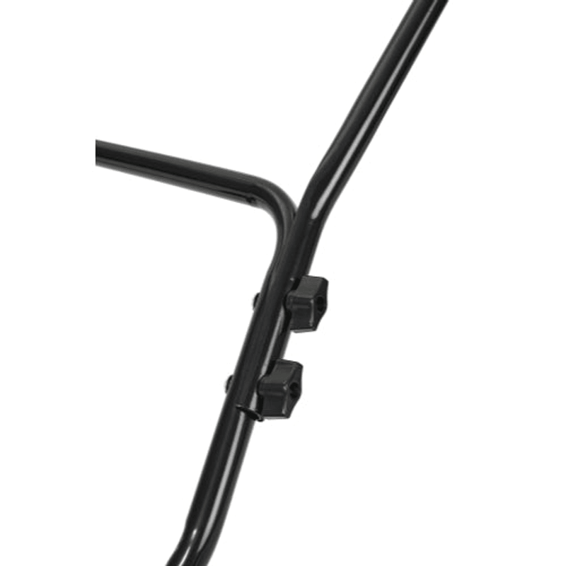 Dapper Supply 16-inch reel mower handle joint with adjustment knobs.