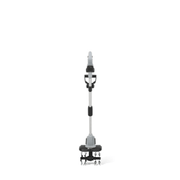 Dapper Supply 20V cordless tiller cultivator rear view.