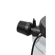 Dapper Supply 6-gallon wet/dry vacuum blower port closeup.