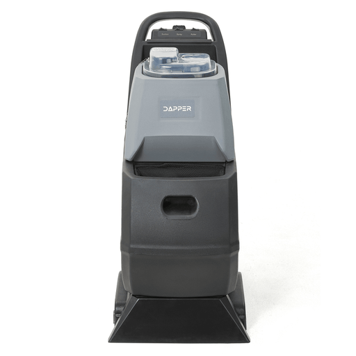 Dapper Supply commercial carpet extractor front view.
