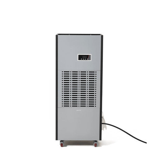 Dapper Supply 350-pint commercial dehumidifier front view.