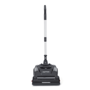 Dapper Supply cordless floor scrubber front view with brush roller.