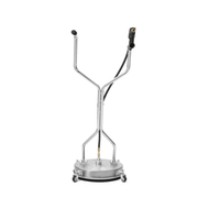 Dapper Supply 24-inch surface cleaner front angle view.