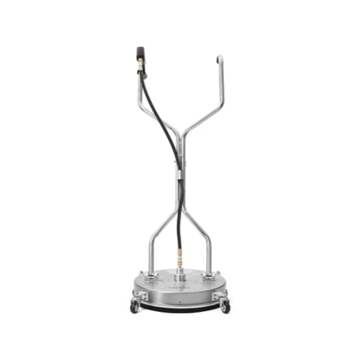 Dapper Supply 20-inch surface cleaner front view with adjustable dual handles.