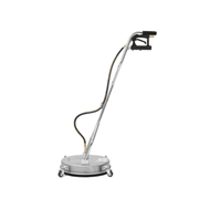 Dapper Supply surface cleaner side view with hose and gun.