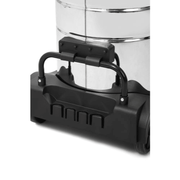 Dapper Supply wet/dry vacuum base and handle closeup.