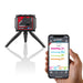 Tramex DL-RHTX - Ambient & Probe Feedback Datalogger: A professional-grade datalogger showcasing a sleek design with a digital display, measuring relative humidity and temperature. The device features both probe and ambient feedback capabilities, suitable for various environmental monitoring applications.