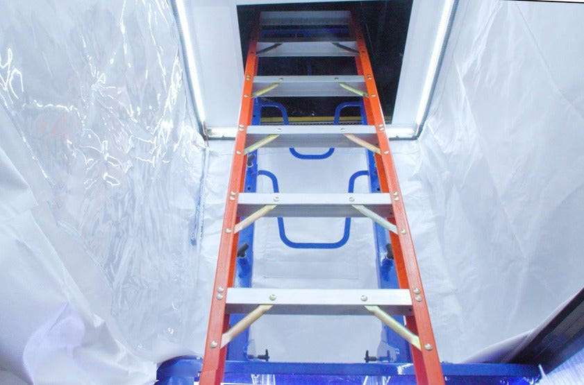 Ladder Extension Module for Taller Ceilings