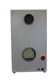 Ebac DD700+ Industrial Desiccant Dehumidifier control panel and ducting