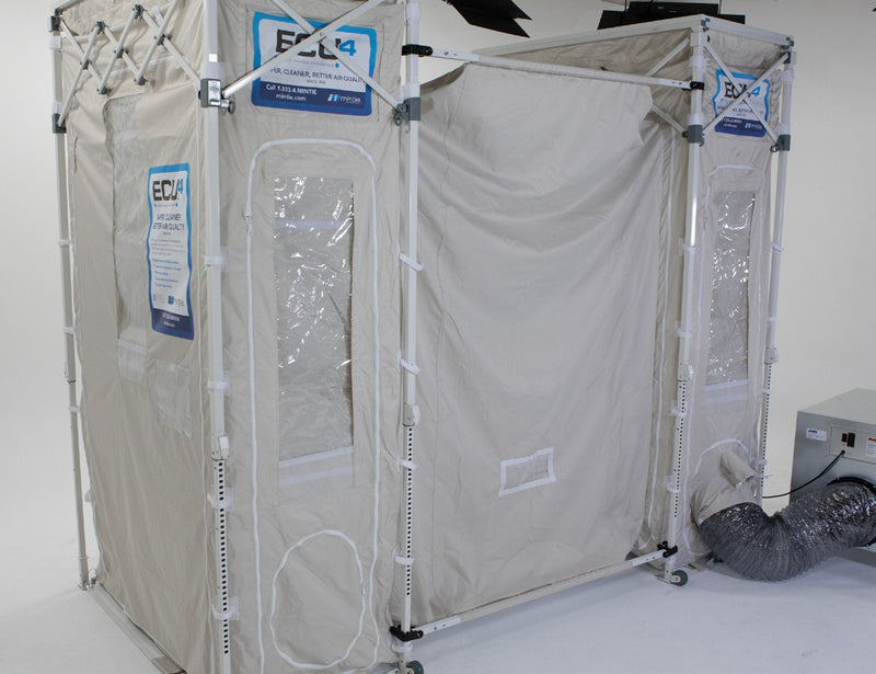 ECU4 5' Cuff joining two ECU4 units into an airlock, shown with ECU4s and a machine sold separately
