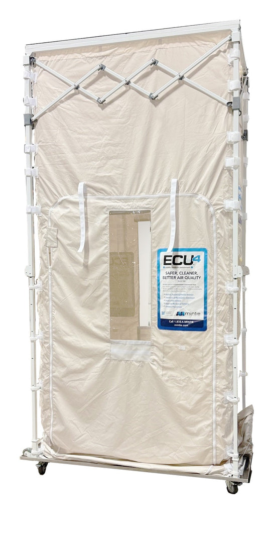 ECU4 standing on the Mobile Platform with four locking casters; ECU4 sold separately