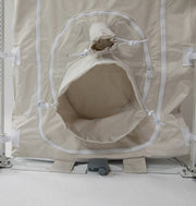 ECU4 envelope negative air machine port with its drawstring sleeve