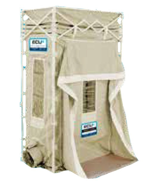 ECU4 with the Sidewall Flange attached to its wide door side, ECU4 sold separately
