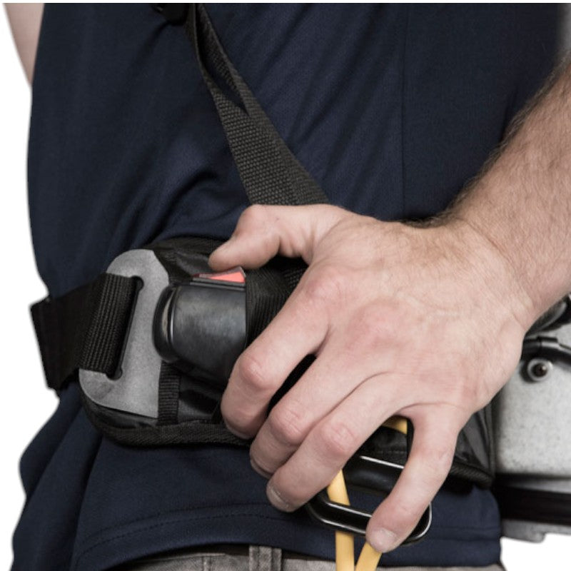 edic 1000tv atlas backpack vacuum with atlas power switch for user friendly operation.
