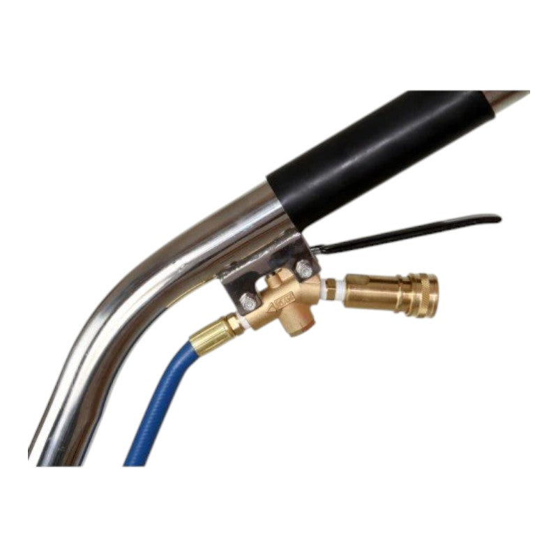edic 1533ack carpet wand and hose assembly kit with comfort grip handle for better control.