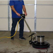 edic 20ls3 bk sv saturn 20 inch floor buffer in action low speed for effective floor care.