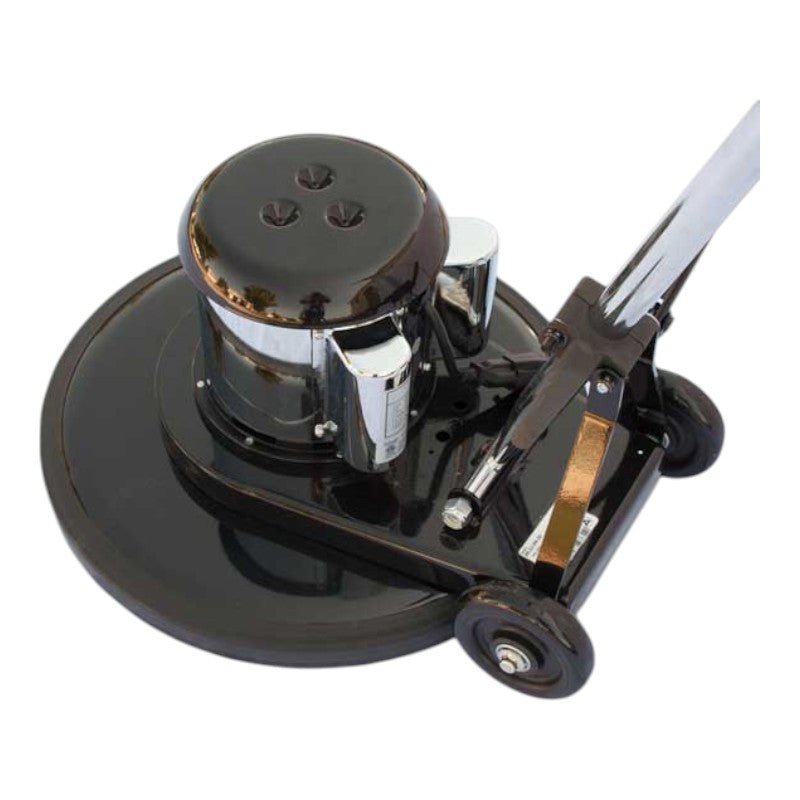 edic 20ls3 bk sv saturn 20 inch low speed floor buffer machine with dual capacitors for enhanced performance.