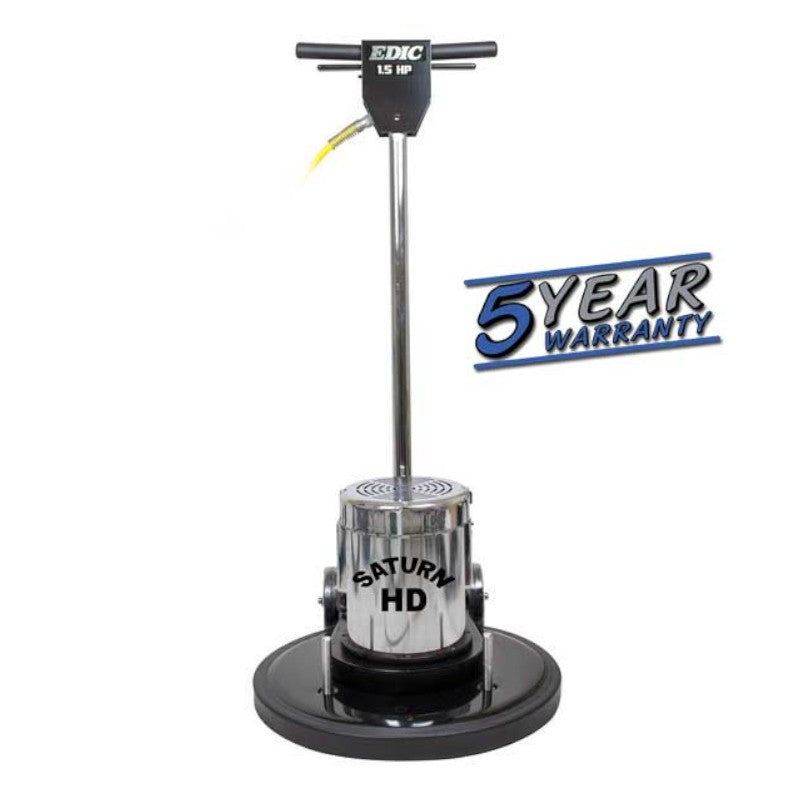 edic 20ls4 bk sv saturn 20 inch heavy duty low speed floor buffer with five year warranty.