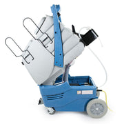 edic 2700rc ck cr2 restroom and carpet kit system with bay open for easy access.