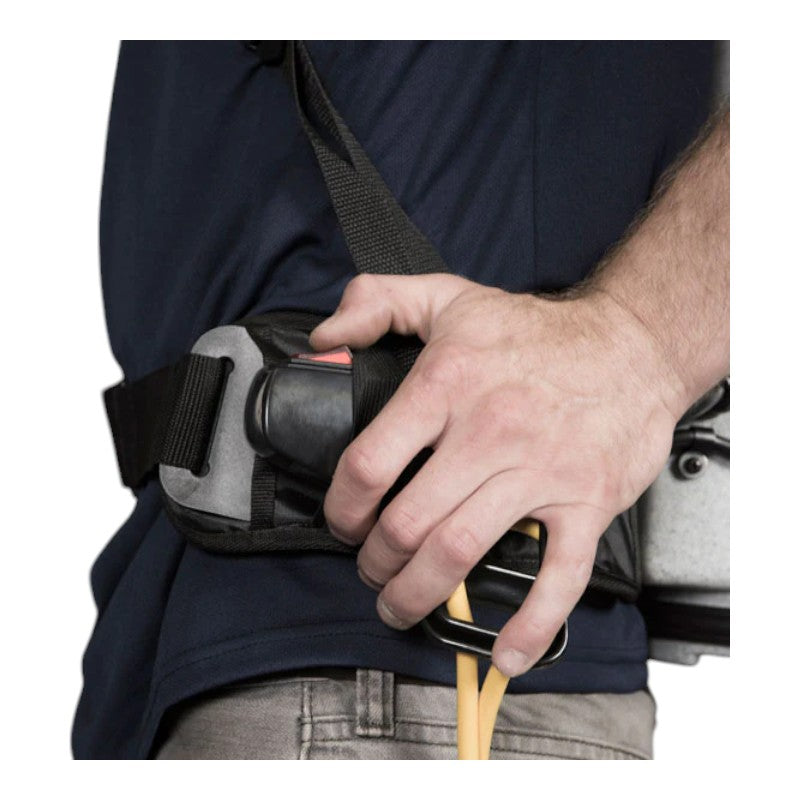 edic 600tv atlas backpack vacuum with power switch for convenient operation.