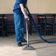 edic glidemaster carpet wand featuring s bend wand in action for precision cleaning.