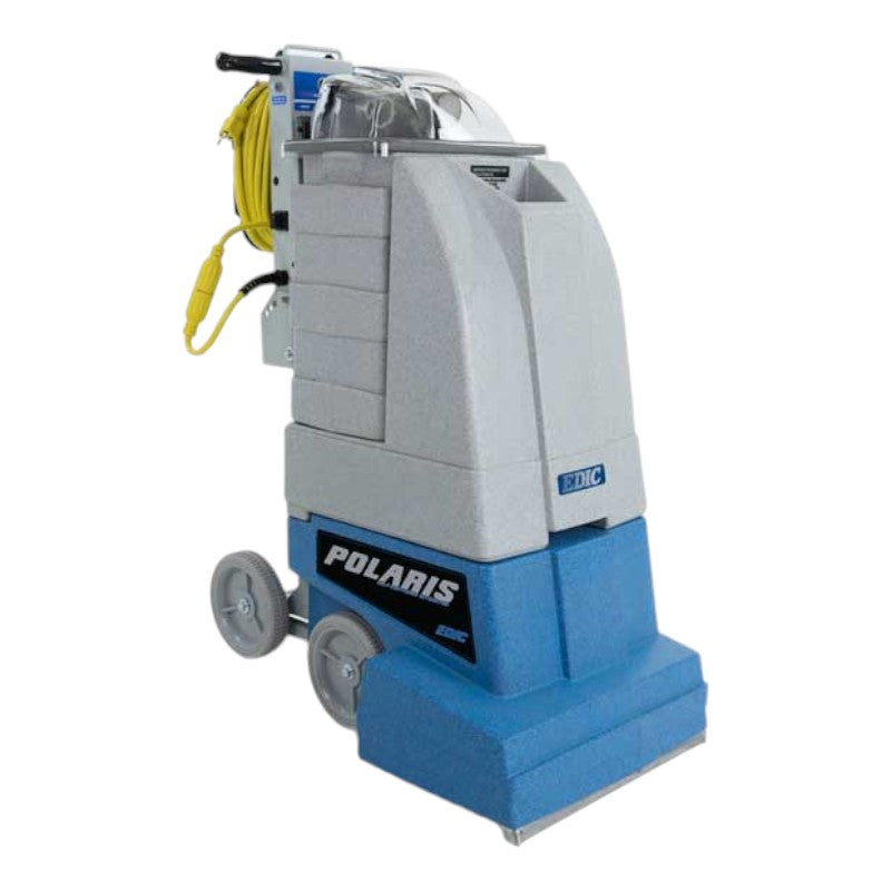 edic polaris 1201ps carpet extractor in angle for enhanced cleaning flexibility.