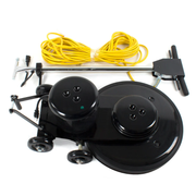 edic saturn sv black 2000 rpm floor burnisher not assembled.