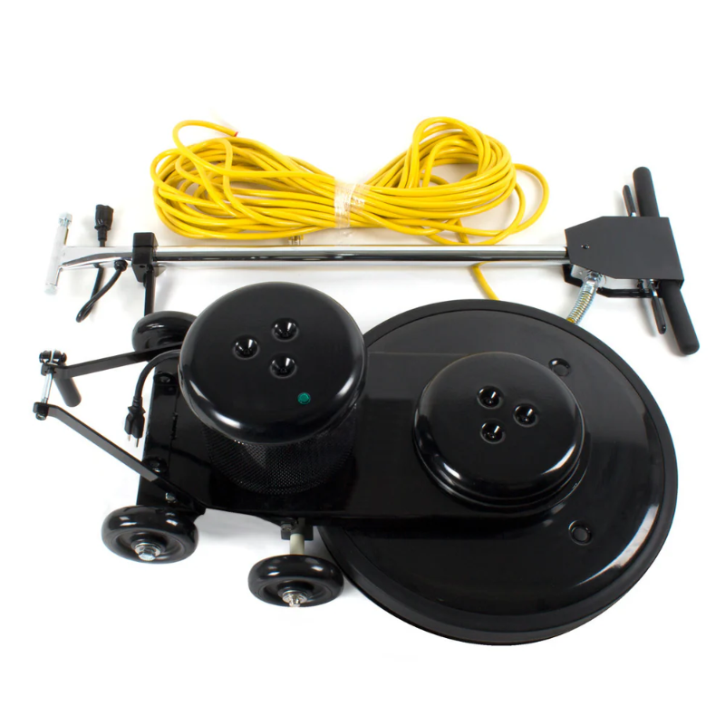 edic saturn sv black 2000 rpm floor burnisher not assembled.