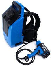 EMist EX7000 electrostatic sprayer with harness, hydroelectric cord and spray wand
