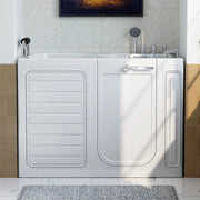 Empava EMPV-54WIT08 front view installed in an alcove, door closed